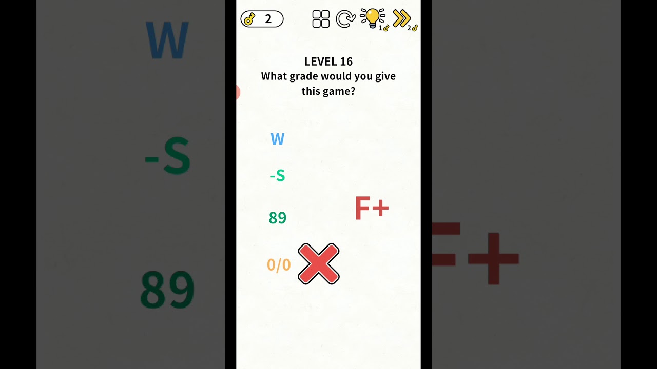 BRAIN GAMES IQ CHALLENGE LEVEL 16 ANSWERS WALKTHROUGH