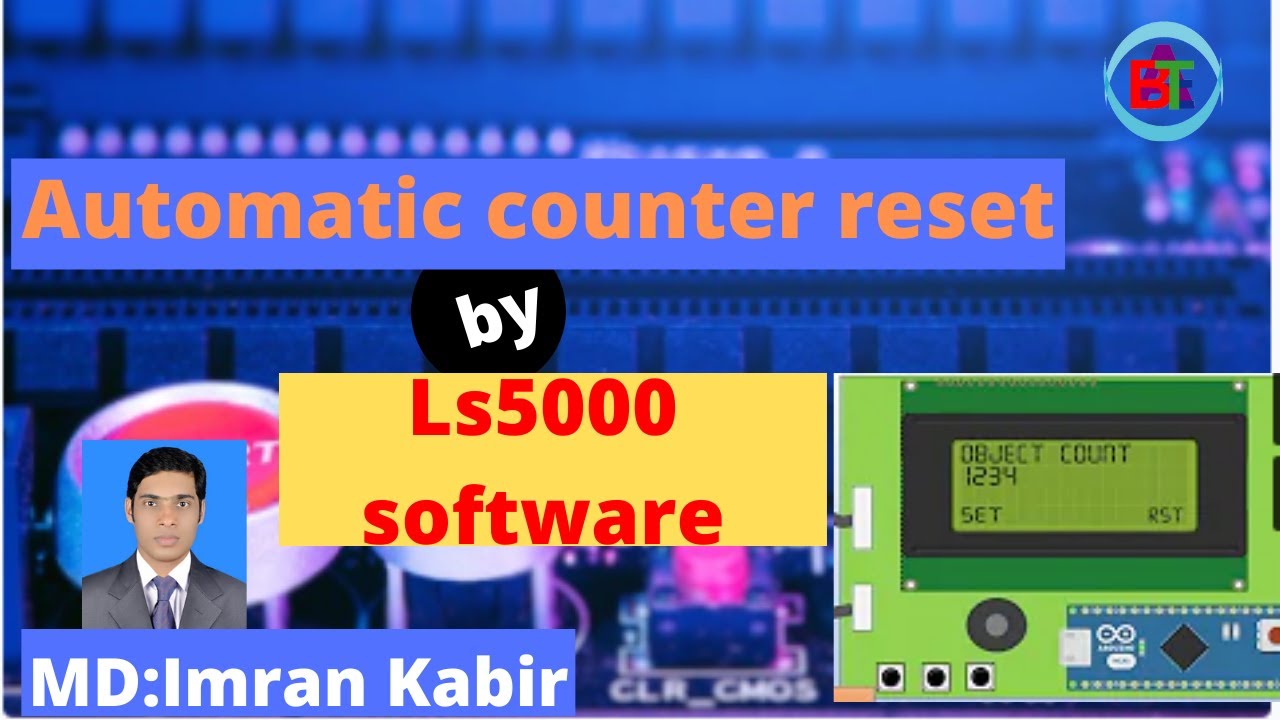 Automatic counter reset by LS XG5000 Software.
