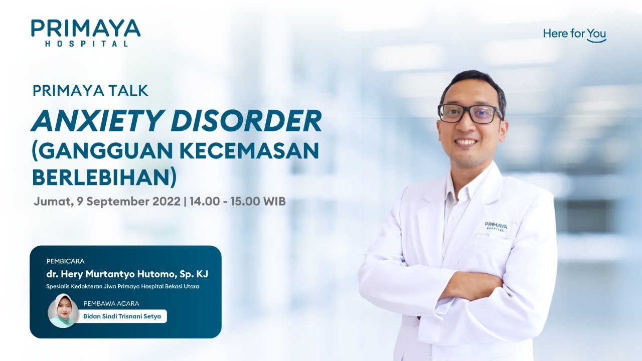 Cara Mengatasi Anxiety Disorder (Gangguan Kecemasan Berlebihan)