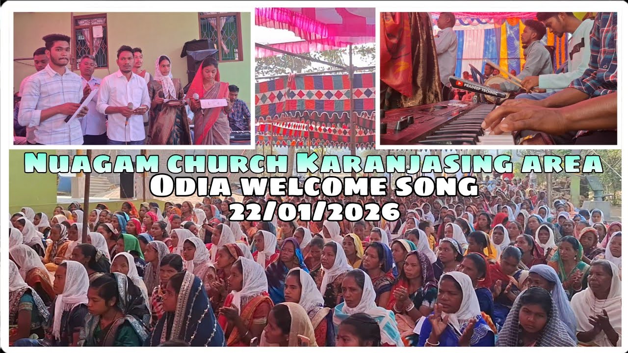 Nuagam church karanjasing area soba program welcome song 22/01/2026