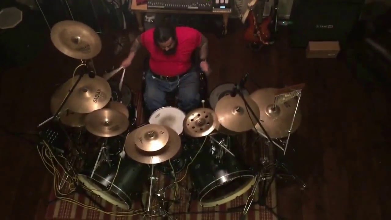 World&rsquo;s first Paralyzed drummer, how I play the drums from my wheelchair Skyview