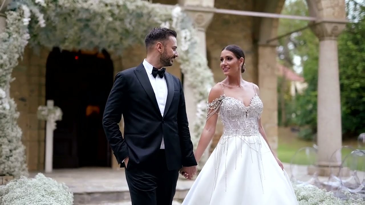 Ένας ονειρικός γάμος στο κτήμα Μυρωνίδη . Dreamy wedding party full of elegance.