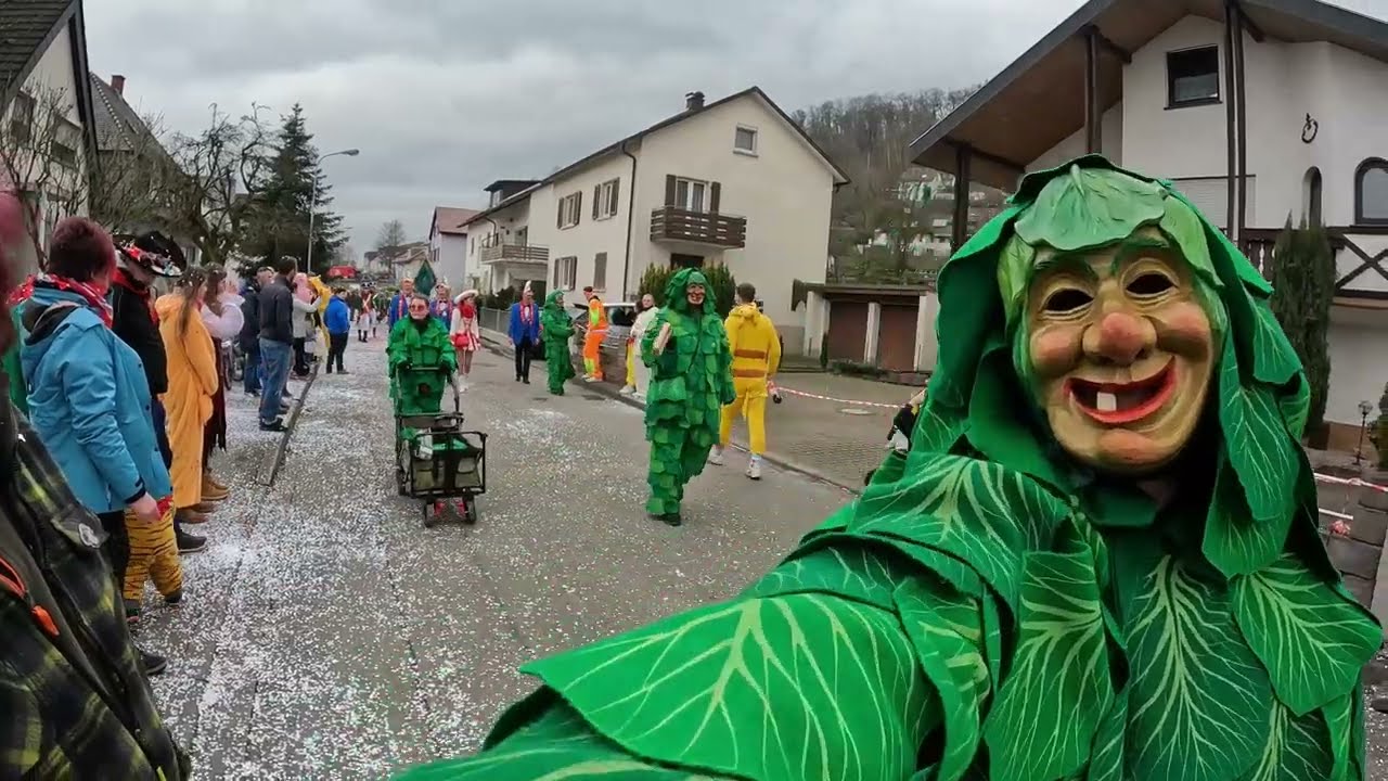 Buurefasnacht Umzug XXl in Lörrach Hauingen