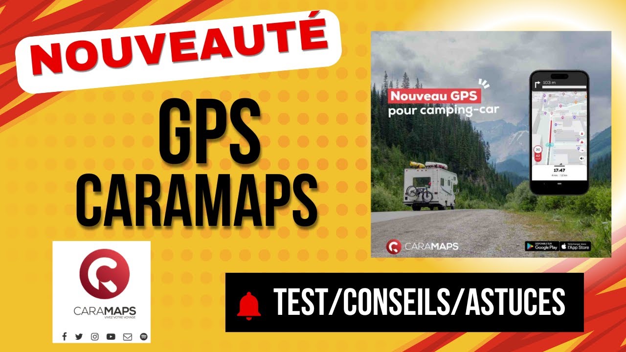 NOUVEAU GPS CARAMAPS: LE MEILLEUR ?