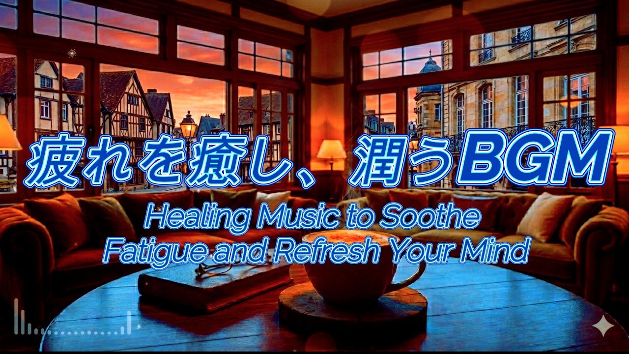 疲れを癒し、潤うBGM　＃RelaxMusic