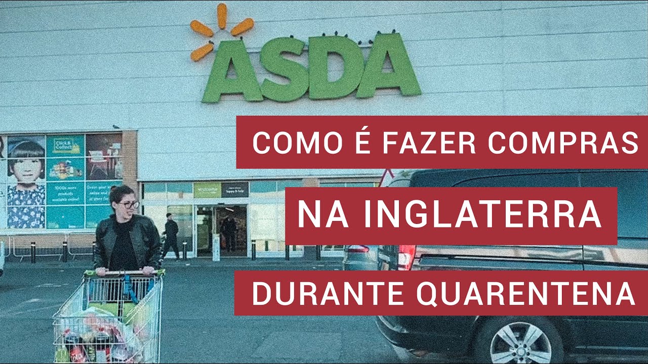 SUPERMERCADO NA INGLATERRA DURANTE A QUARENTENA | CORONAVÍRUS X MERCADOS EM NEWCASTLE