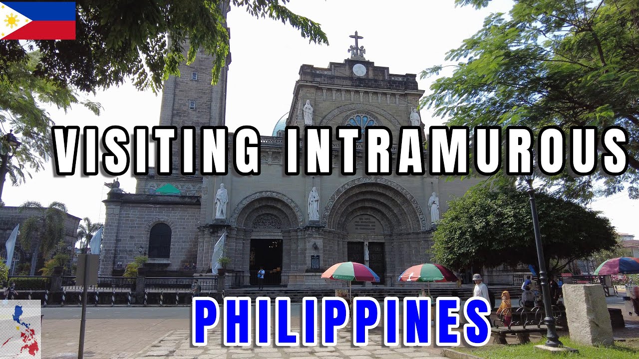 Manila Philippines Walking Through Intramuros | the Historic Streets , Churches & History