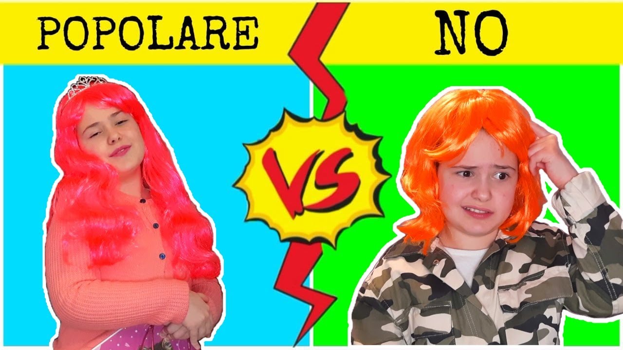 Popolare studente vs normale | Ricco studente vs povero | Darya Stella