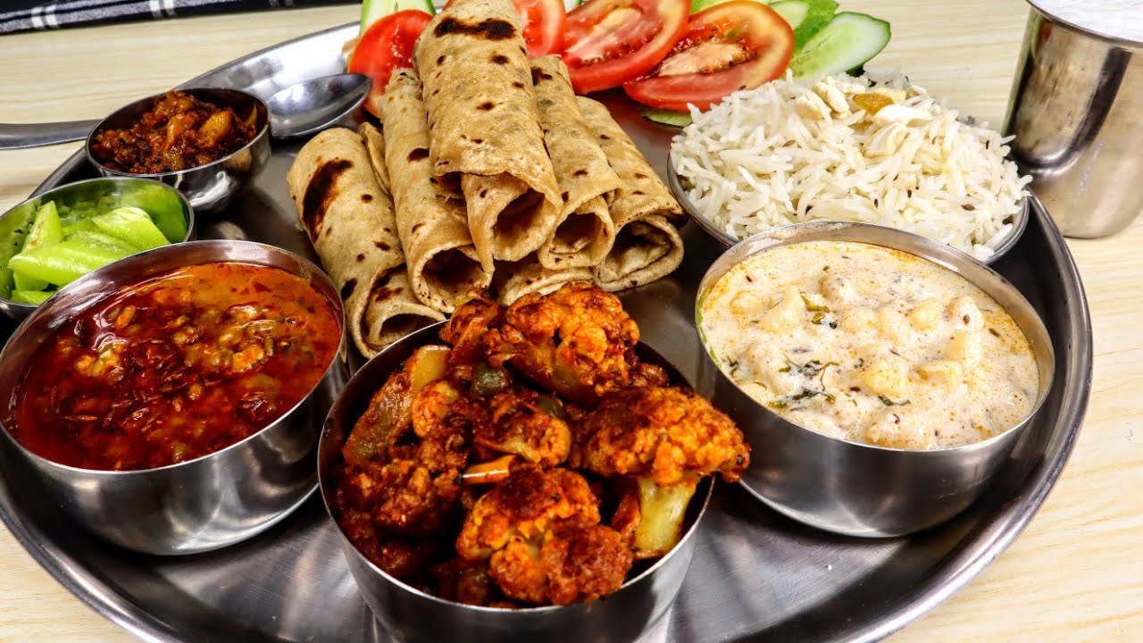 5 Dinner Recipes, Veg Thali Recipe, Recipes for dinner, Dinner Recipes Veg, New Recipes 2020 Veg