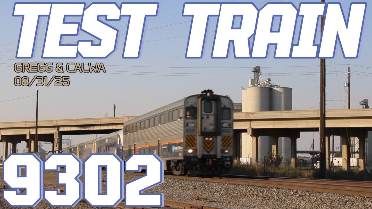 Railfanning Gregg & Calwa Ft  Venture Car Cab Car, CDTX 8310, and more      Made with Clipchamp