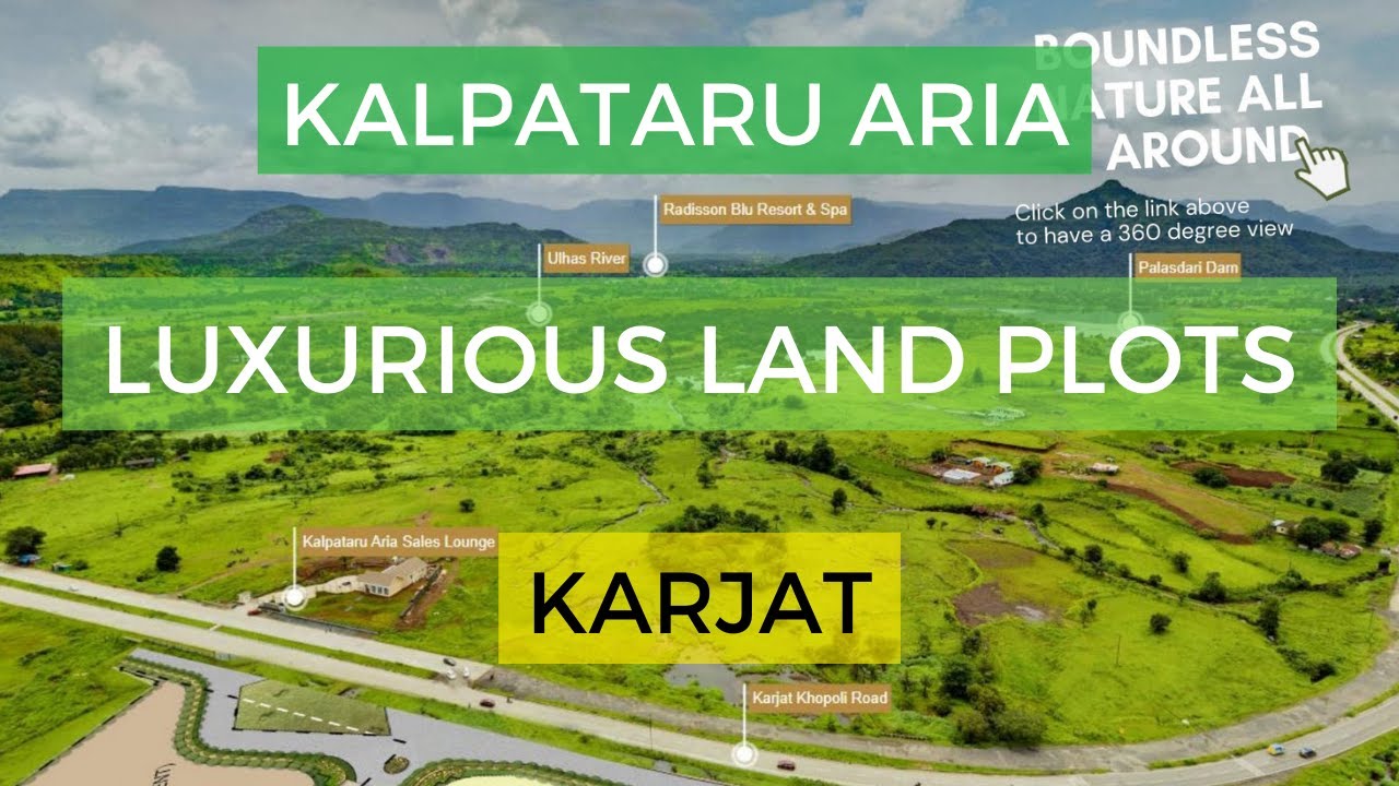 kalpataru aria land plots at karjat