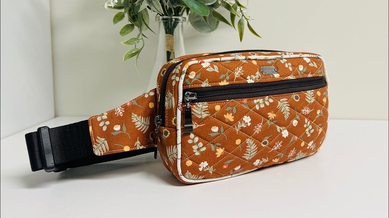 How to Sew a Waist Bag - created by BLHandmade
