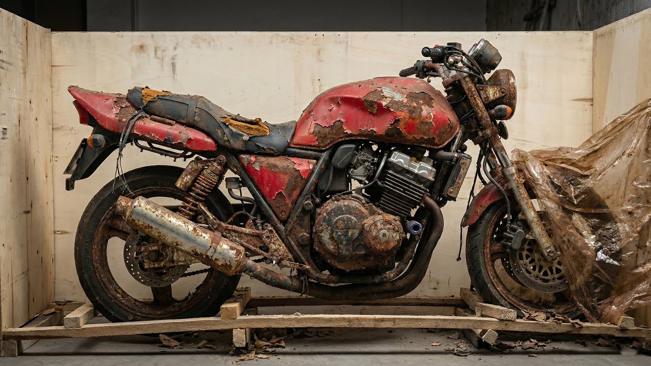 Honda CB400 Resurrection — Full Engine & Body Restoration