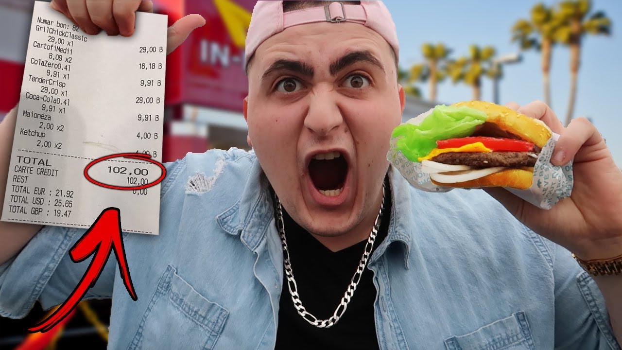 Letting The Person in Front of Me DECIDE What I Eat for 24 HOURS! (Impossible Food Challenge)