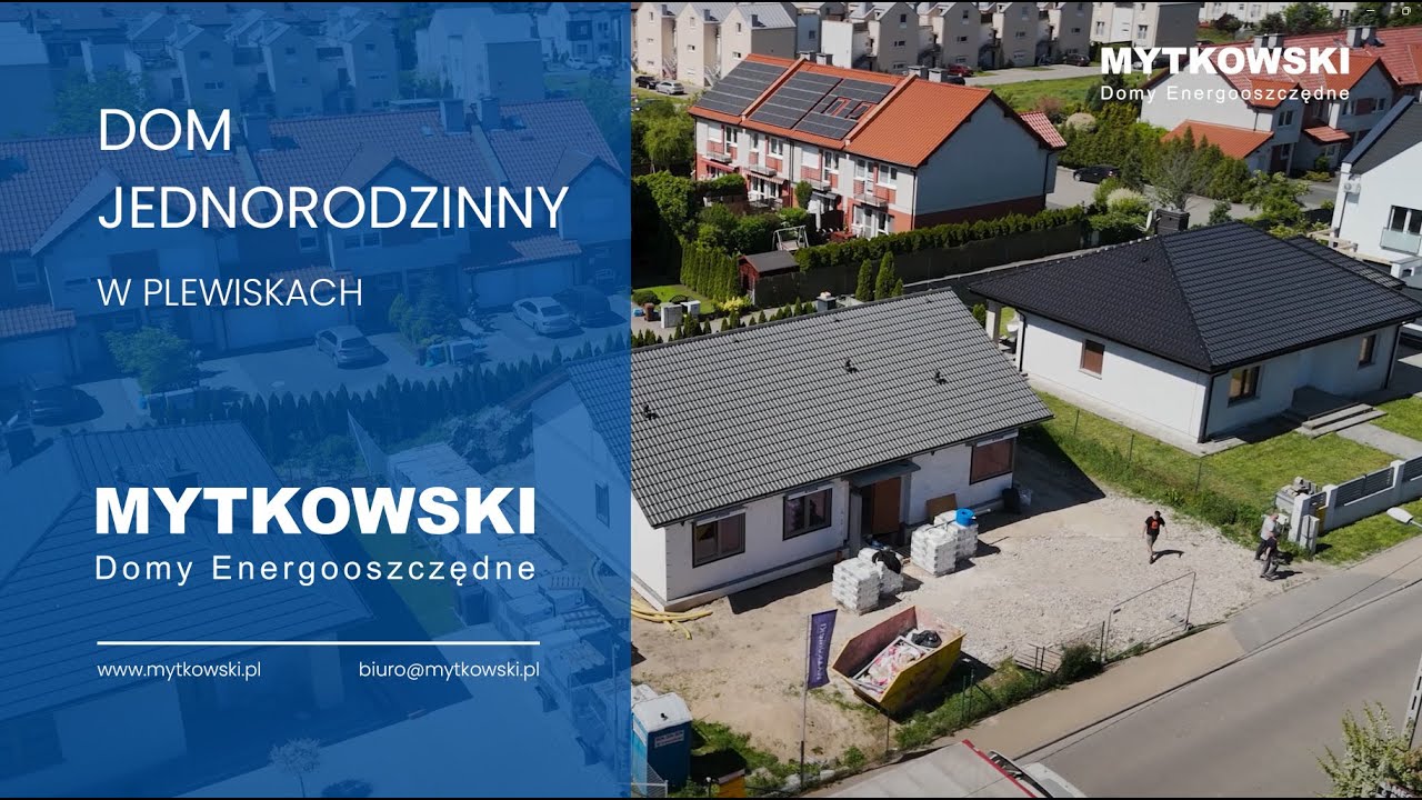 Energooszczędny dom jednorodzinny w podpoznańskich Plewiskach