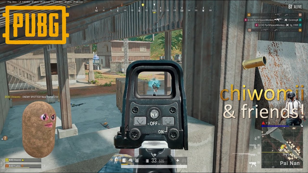 Nice Taego Tries (Fries?) | chiwomii plays PUBG 🪂 #like #subscribe #pubg #pc #gaming #trending