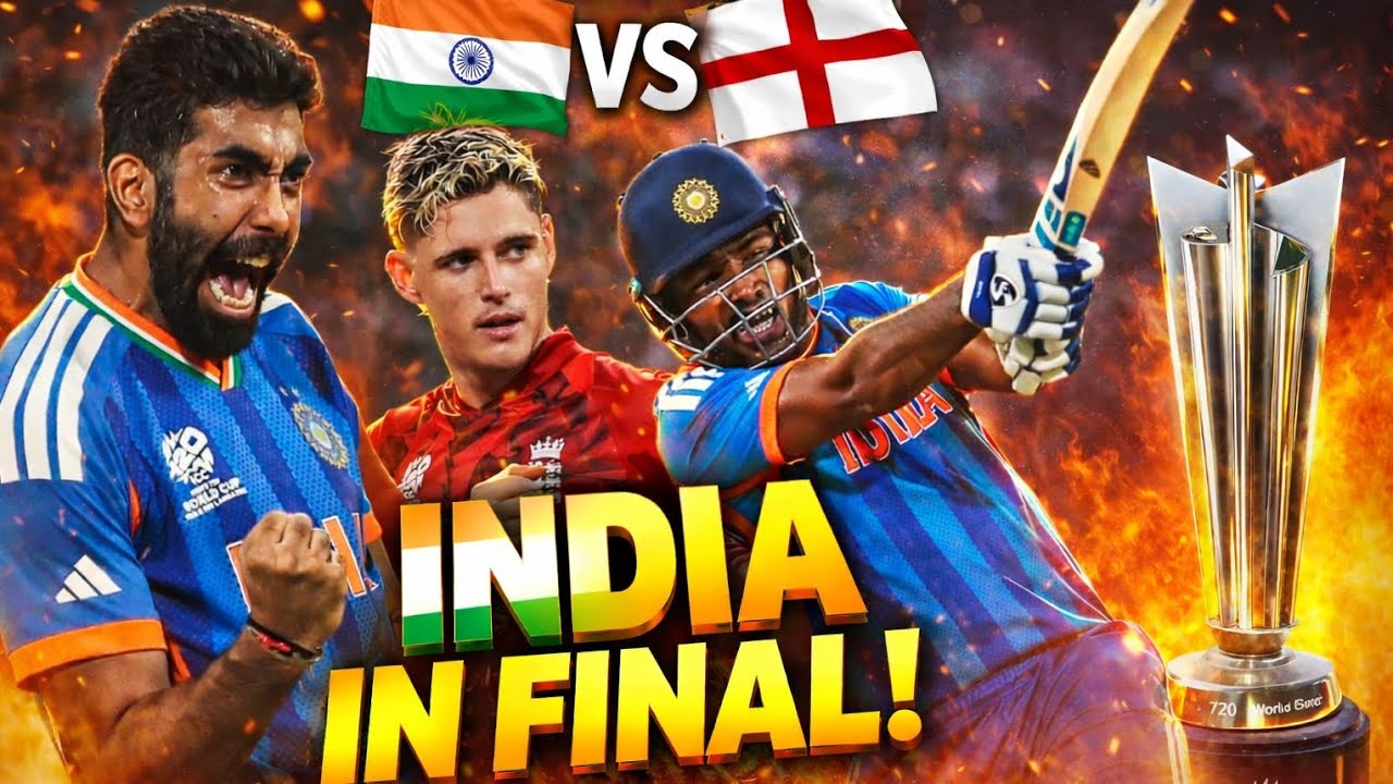 India 🇮🇳 qualify for final | India vs England t20 world cup 2026 ! sanju samson ! Bumrah | bethell !
