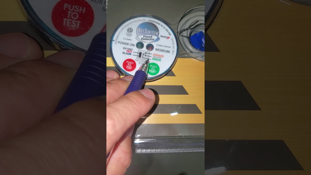 07/15/2020 Installing a 24 Volt Wet Switch