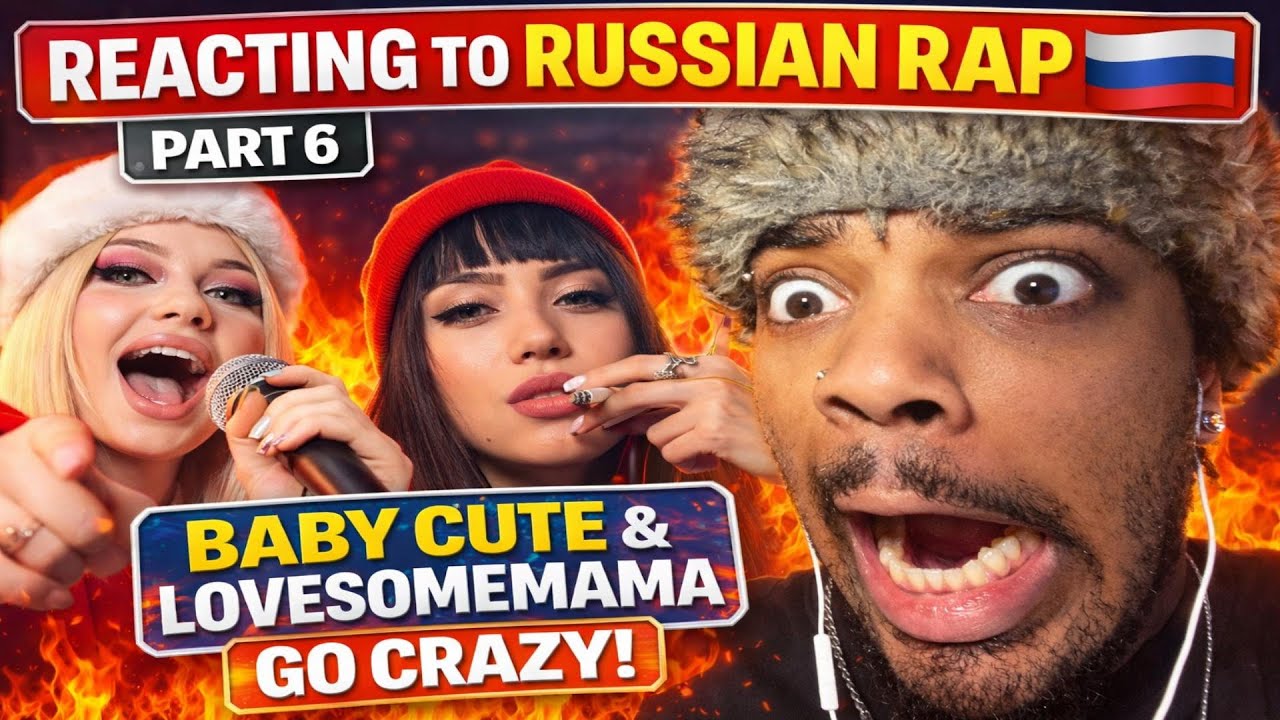 I Wasn&rsquo;t Ready For This&hellip; Russian Rap Reaction Part 6🇷🇺 (Baby Cute & Lovesomemama)