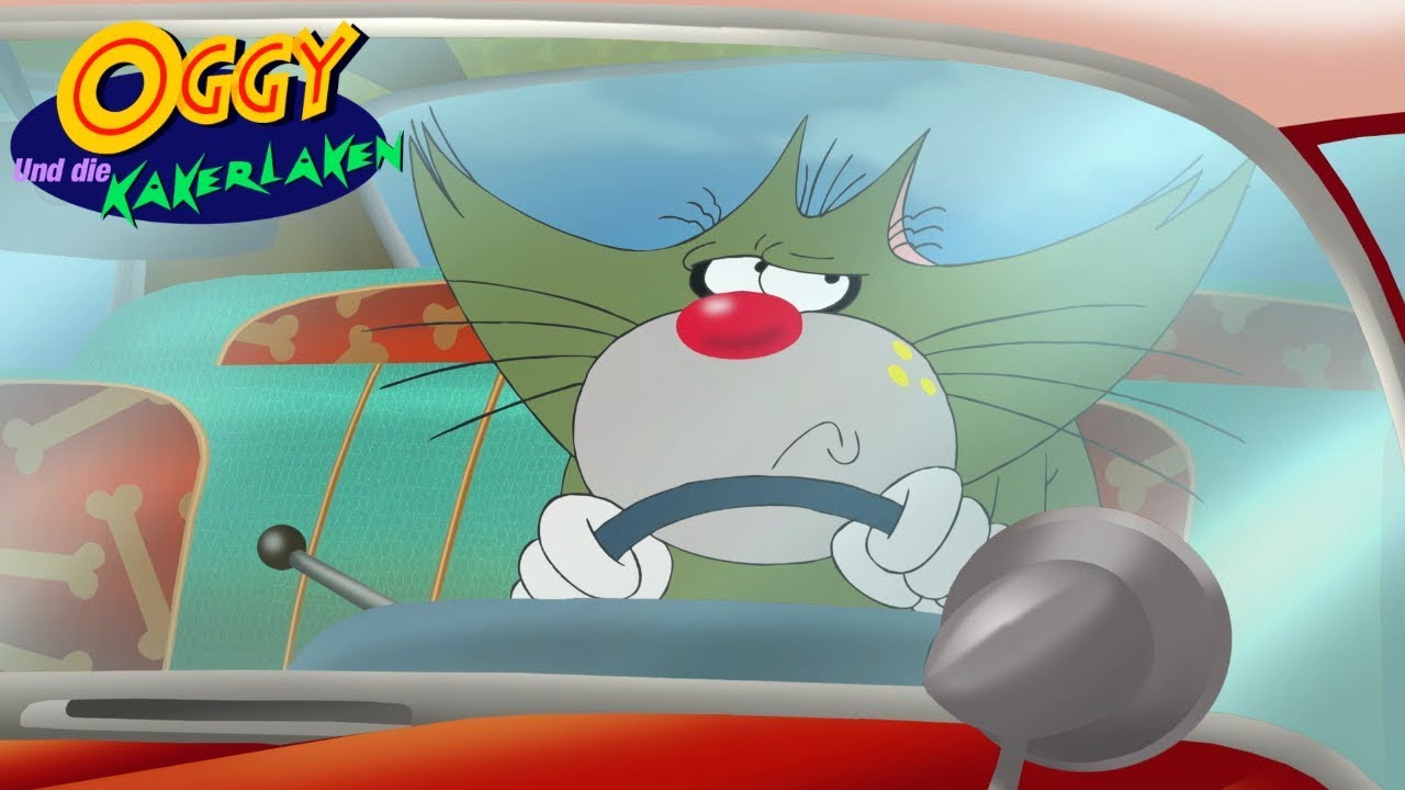 Oggy und die Kakerlaken - Autos Best Moments | Volledige aflevering in HD