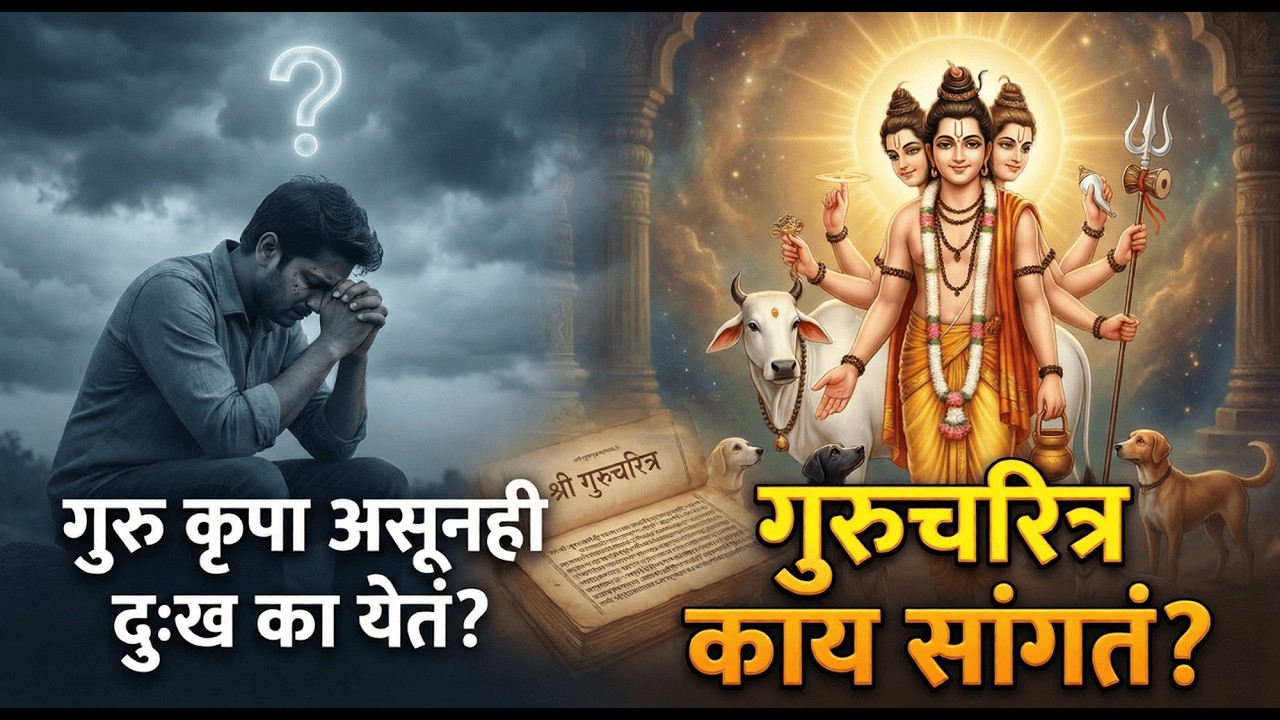 गुरु कृपा असूनही आयुष्यात दुःख का येते? गुरुचरित्रातील हे गुपित तुम्हाला माहित आहे का?