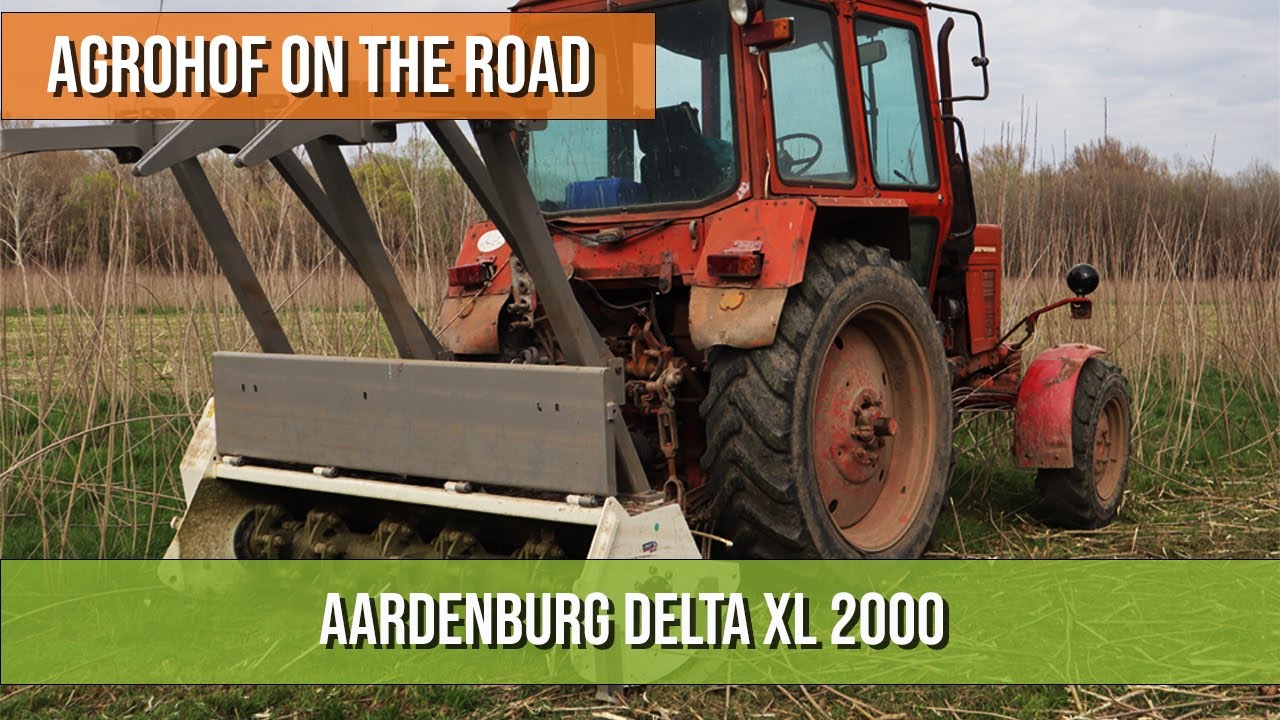 Aardenburg Delta XL 2000 erdészeti szárzúzó - MTZ-80