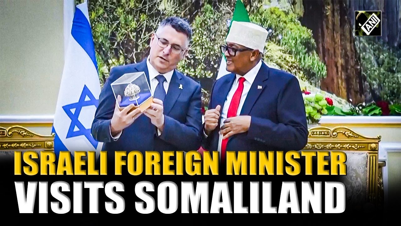 Minister spraw zagranicznych Izraela Gideon Sa&rsquo;ar odwiedza Somaliland i spotyka się z prezydentem...