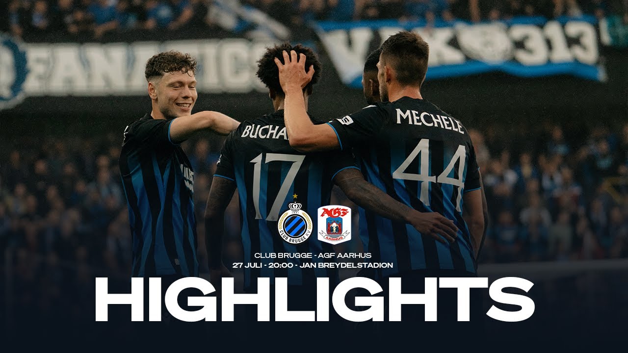 CLUB BRUGGE - AGF AARHUS | HIGHLIGHTS | 2023-2024