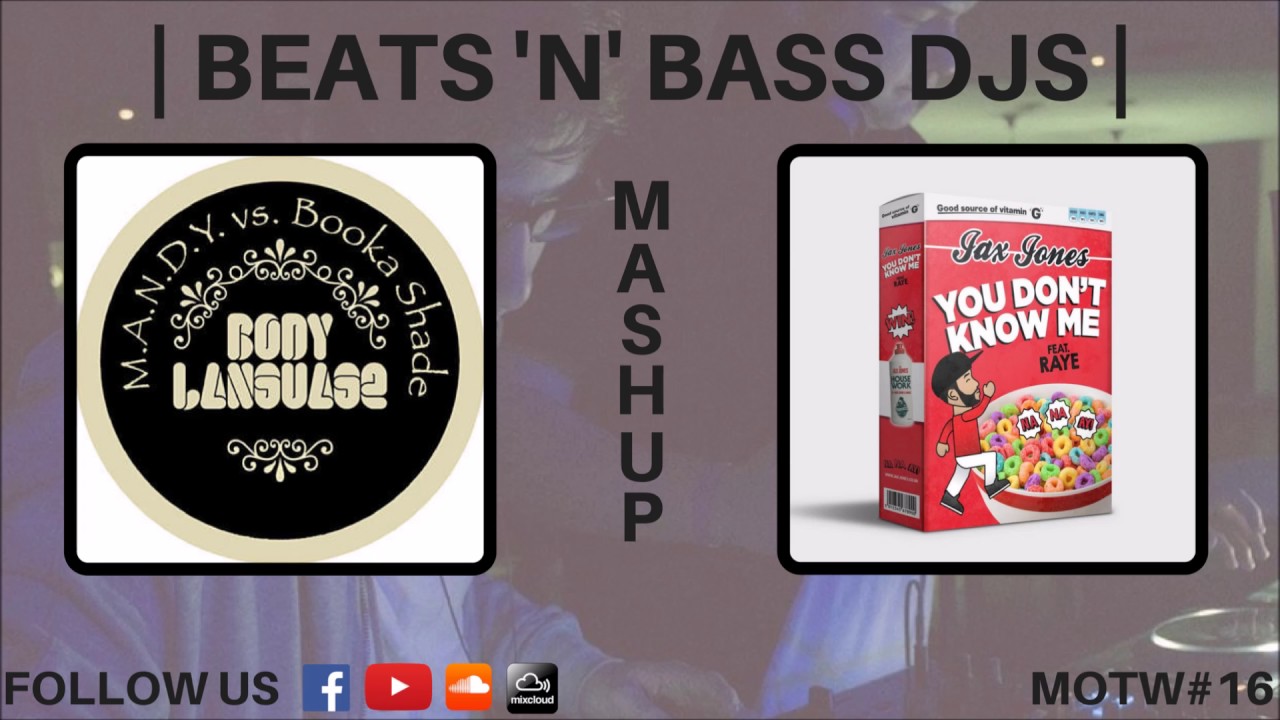 Jax Jones, Raye, MANDY & Booka Shade - Body Language vs You Don't Know Me [MOTW#16]
