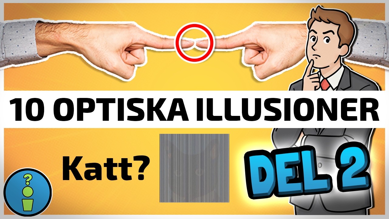 10 OPTISKA ILLUSIONER (SYNVILLOR) - DEL 2