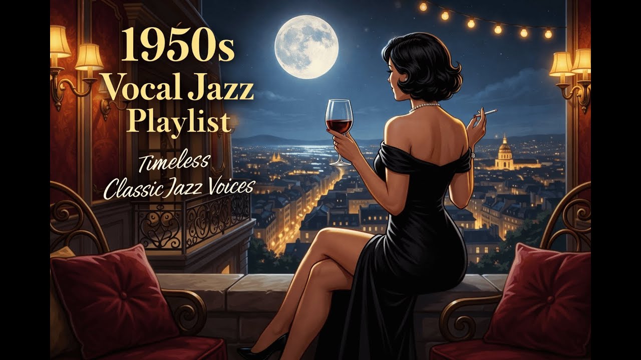 🎙️ 1950s Vocal Jazz Playlist | Timeless Classic Jazz Voices