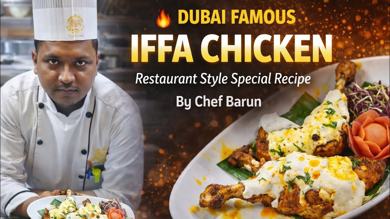  Dubai Famous IFFA Chicken🔥🔥😋 |👈 Restaurant Style Creamy Chicken Recipe..