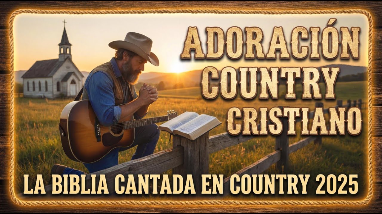❤️‍🔥Adoración Country vol 2 | 🤠la biblia cantada en country 2025