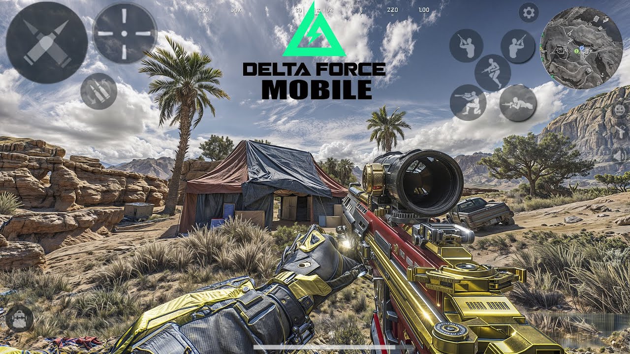 DELTA FORCE MOBILE EXTRCATION - 24GB RAM ANDROID MAX GRAPHICS GAMEPLAY