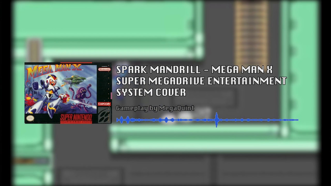 Spark Mandrill - Mega Man X: Super Megadrive Entertainment System Cover