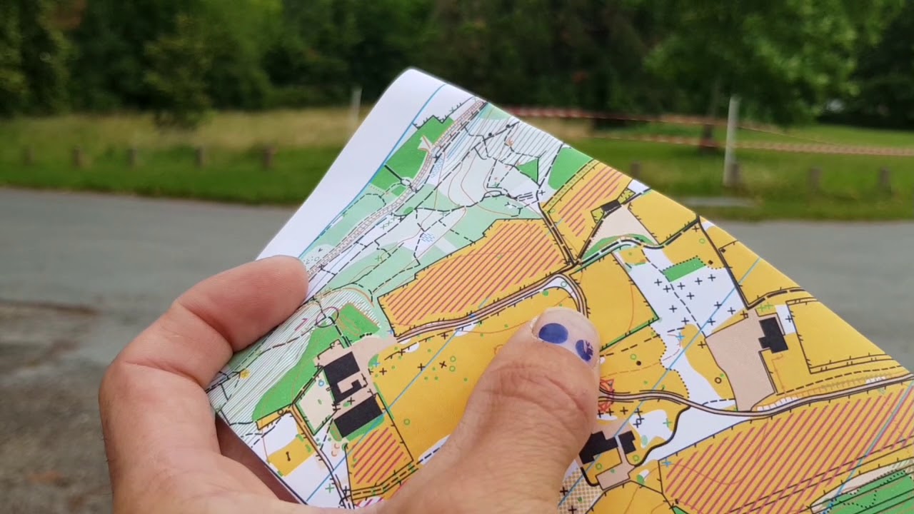 Orienter sa carte au pouce