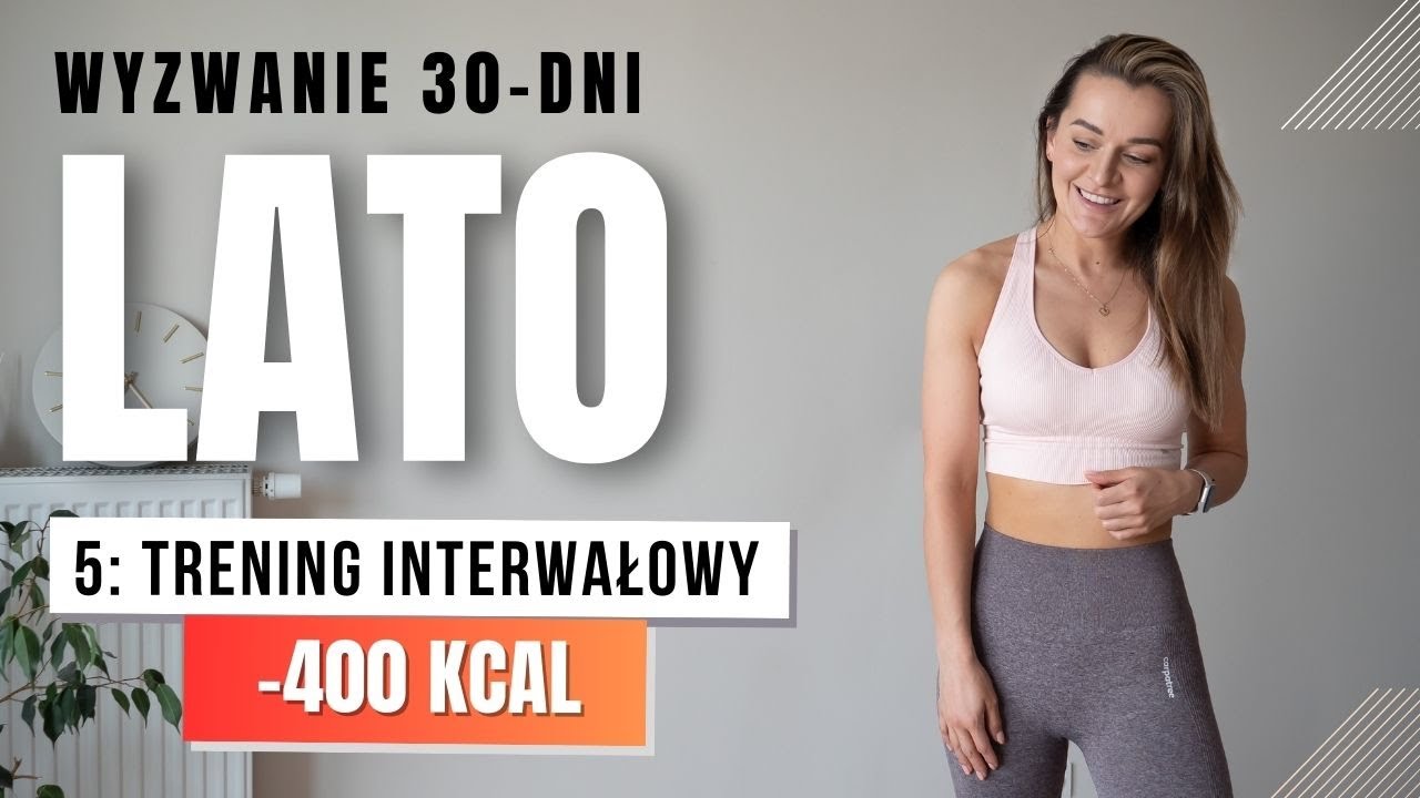 WYZWANIE LATO 🔥5: Trening odchudzający -400 KCAL