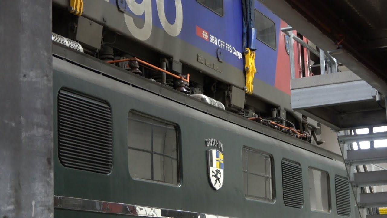 Das SBB Industriewerk in Bellinzona