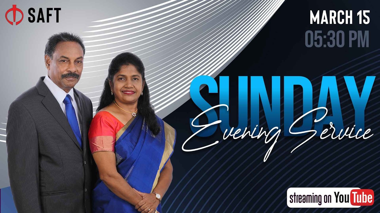 🔴Live | Sunday Evening Service | 15 March 2026