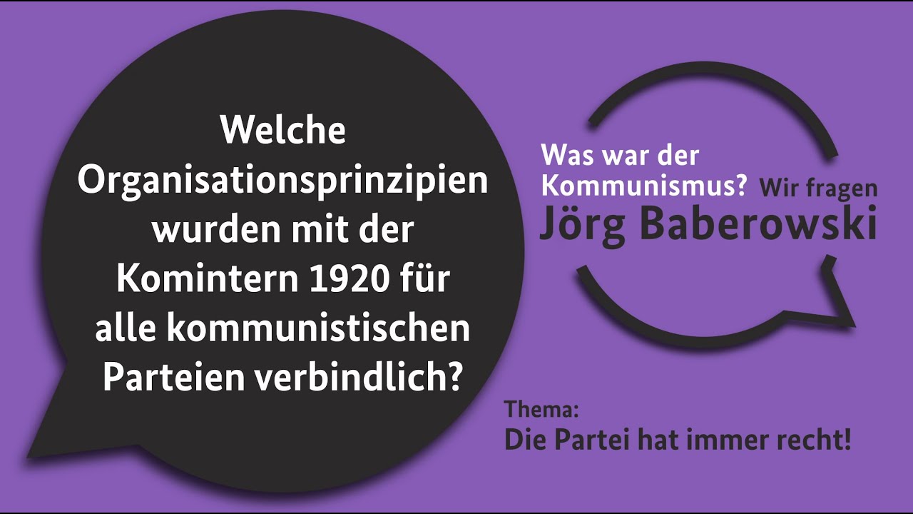 Welche Prinzipien machte die Komintern 1920 für alle kommunistischen Parteien verbindlich?