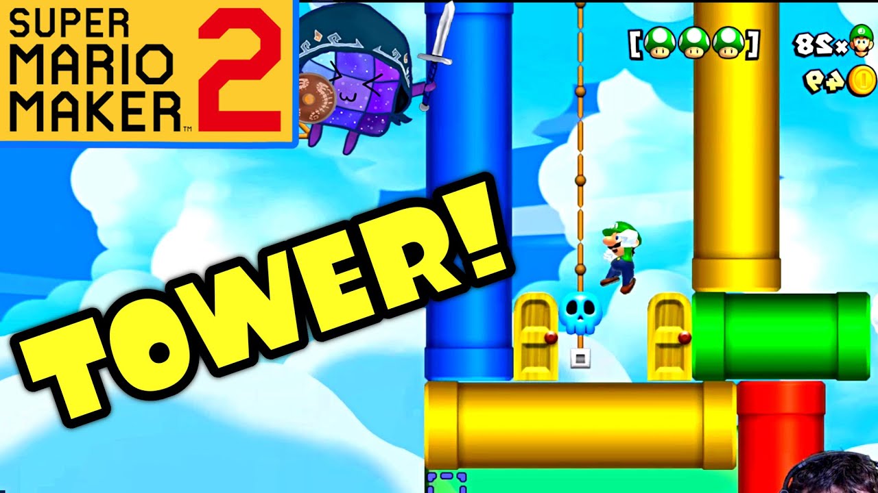 Wir besteigen den großen Turm! Super Mario Maker 2 Expert 14000+ Clears #470