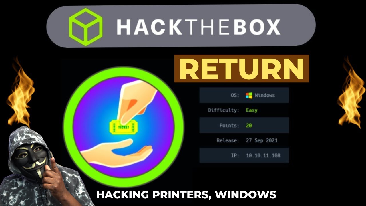 Hackthebox Return Walkthrough - Windows OSCP like