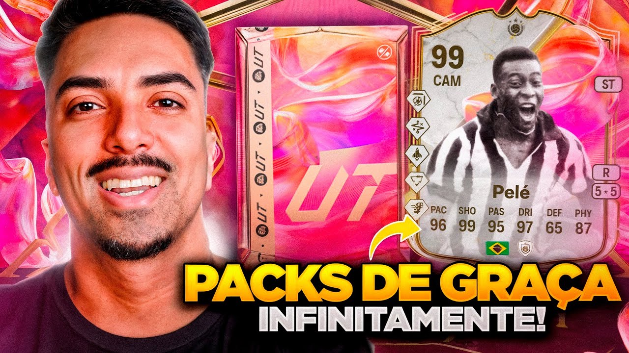 FC 25: COMO CONSEGUIR PACKS INFINITAMENTE e DE GRAÇA no FUTTIES 🔥 TUTORIAL PASSO A PASSO!!!