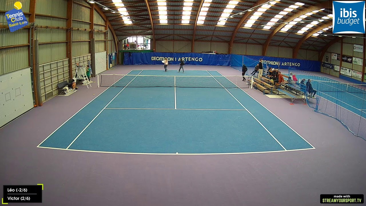 Court 1 : Léo (-2/6) 🆚 Victor (2/6)