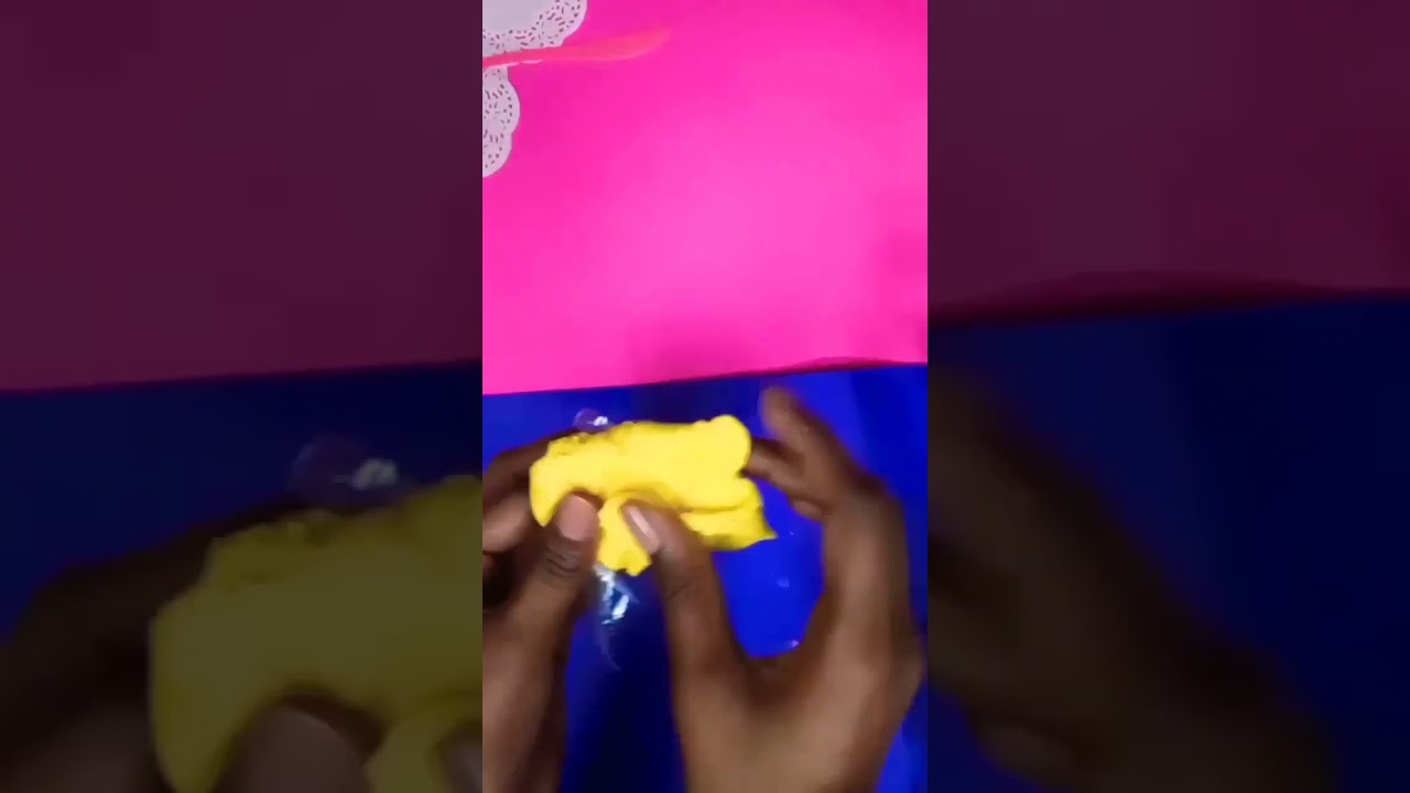 DIY macaron🦋🌸 key chain with softclay💝/#calmdown/#viral /#shorts