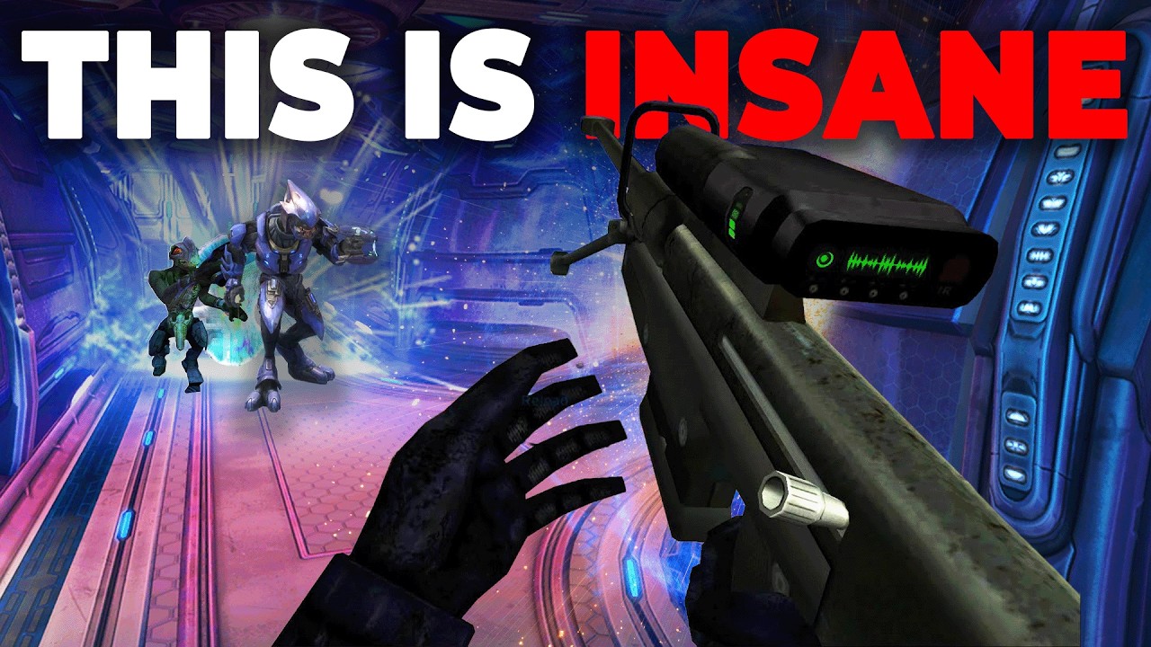 Playing the worst Halo mission of all time.