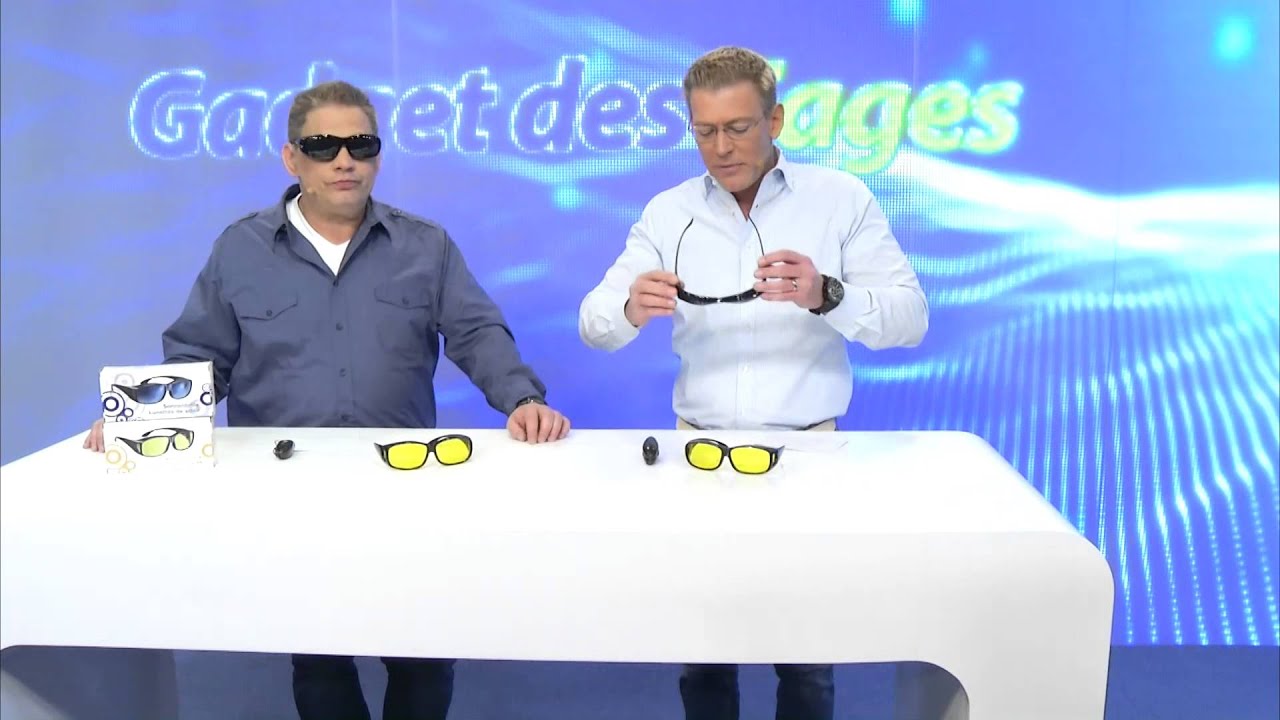 Schärfer-Sehen-Set mit 2 Überziehbrillen 