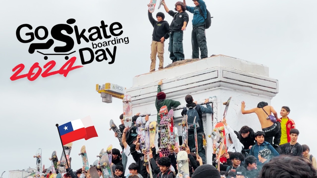 GO SKATE DAY 2024, Santiago de Chile ¡Epico! (4K)