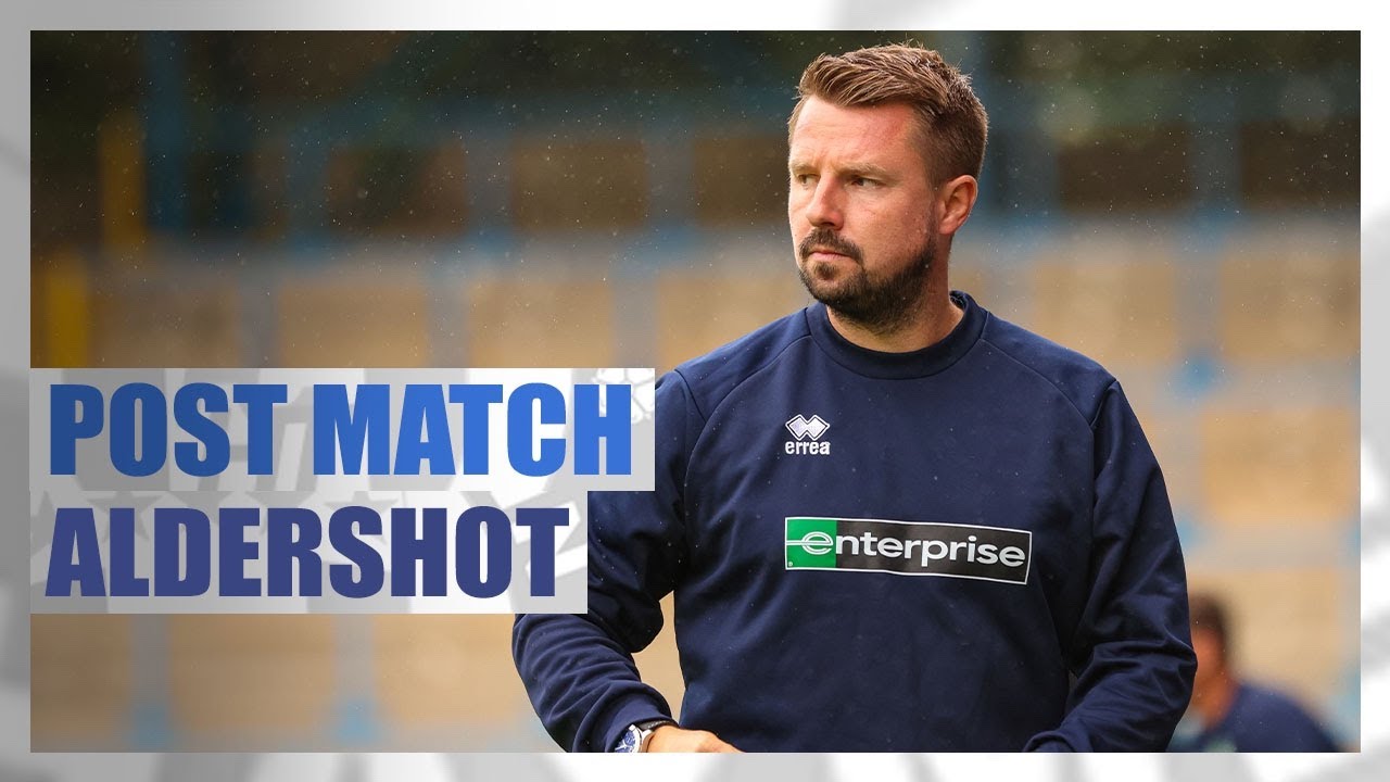 Aldershot Town: Post-Match Interview with Adam Lakeland