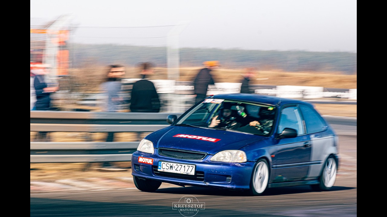 Tor Toruń Time Attack Trophy 7.03.2026 Honda Civic EJ9 z perspektywy zawodnika